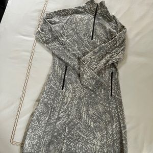 Womens Title Nine 1/4 Zip Dress - Size Medium